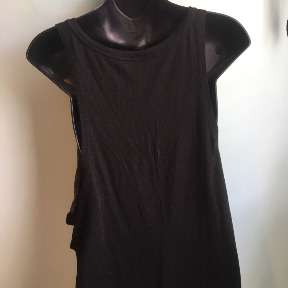 Express Colorblock High-Low Tank - Picture 3 of 4